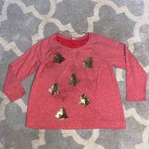 3/$9 or 5/$10 sweater with Sequin Christmas trees